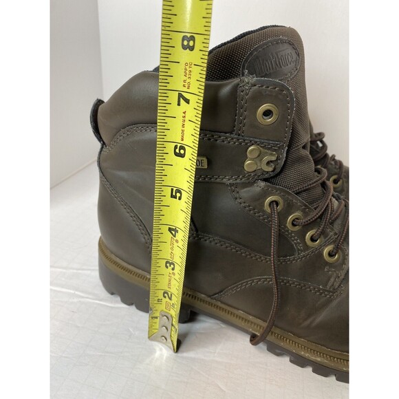 WorkForce Steel Toe, Oil Resistant, Slip Resistant Brown Work Boots Size 11❤️ - Picture 16 of 16